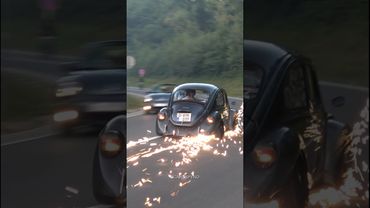 LOW VW Beetle scraping at Le Bug Show 2025 SPA Francorchamps #low #spafrancorchamps #lebugshow