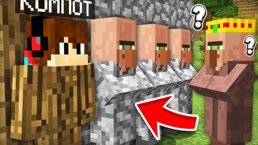 ЗАЧЕМ МЫ ВСЕЙ ДЕРЕВНЕЙ ПРЯЧЕМСЯ ОТ МЭРА В МАЙНКРАФТ | Компот Minecraft