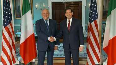 US Secretary of State Rubio meets with Italian counterpart Tajani | AFP