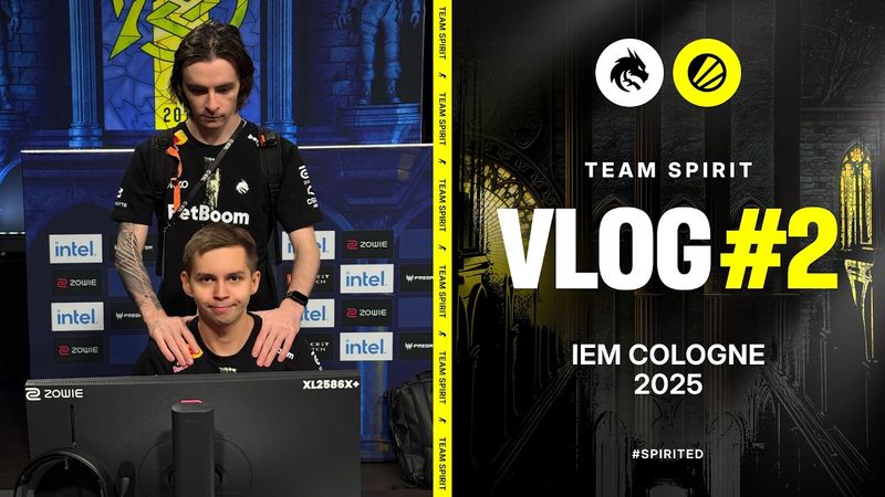 TEAM SPIRIT: IEM COLOGNE 2025. VLOG 2