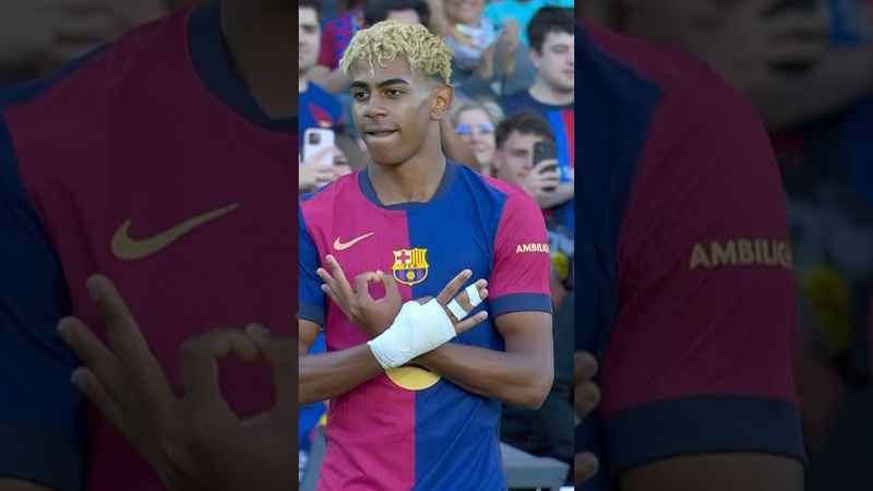 LAMINE YAMAL show 🥵