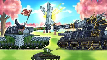 Дуэль Железных Самураев! Левиафан готовит наступление! - Мультики про танки