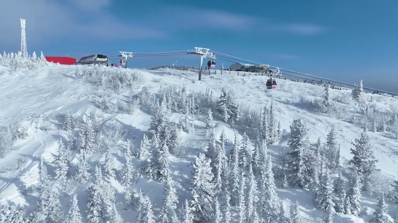 Шерегеш 2025 4K: Полет с дрона Mavic 3 Classic — Уникальные виды и захватывающие кадры