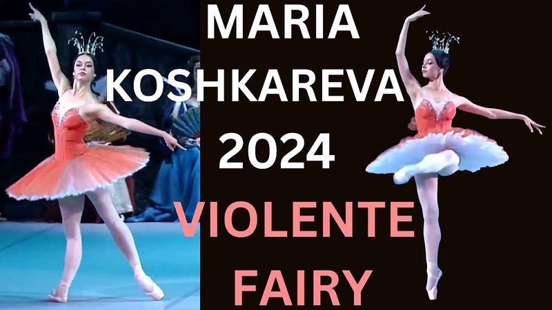 Maria Koshkaryova as Violente, the Brave Fairy | Fairy of the Golden Vine – Bolshoi Ballet 2024