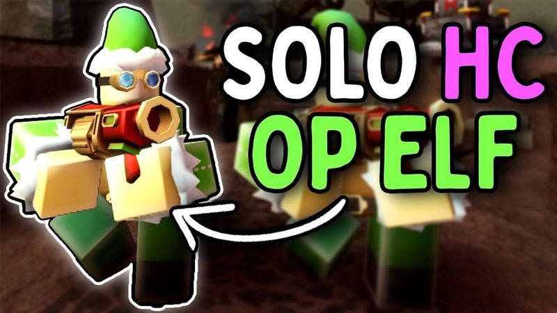 SOLO HARDCORE TRIUMPH WITH BUFFED ELF CAMP | OP? | Roblox TDS