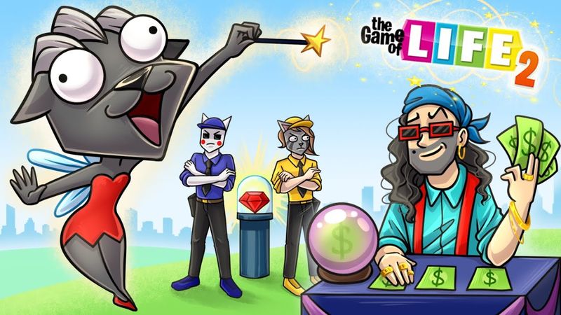 ПРОЖИЛИ СВОИ БЕЗДАРНЫЕ ЖИЗНИ БЕЗ ОБРАЗОВАНИЯ :D УГАРНАЯ НАСТОЛКА The Game of Life 2