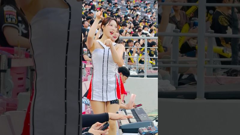 광주의 포항 아웃송 #이금주 #이금주치어리더#ktwiz #kt위즈 #kt위즈치어리더