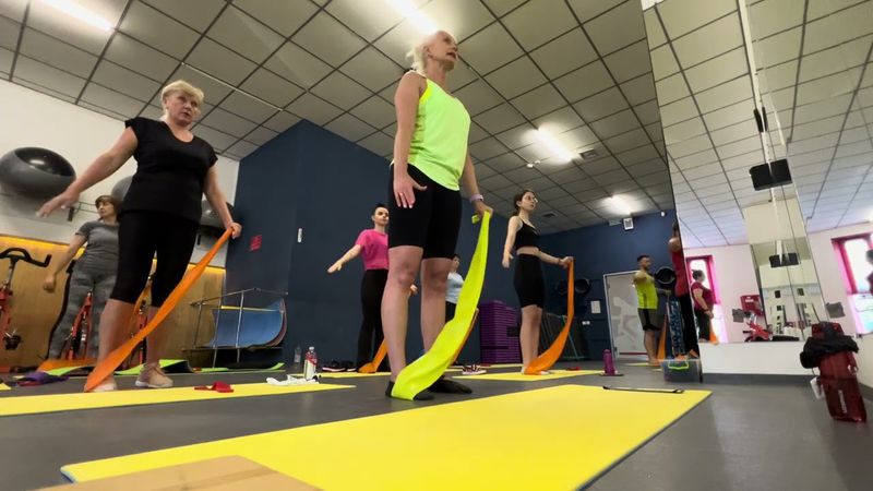 Пилатес с эластичной лентой и фитнес-резинкой || 24.06.2024 #pilates #fitness