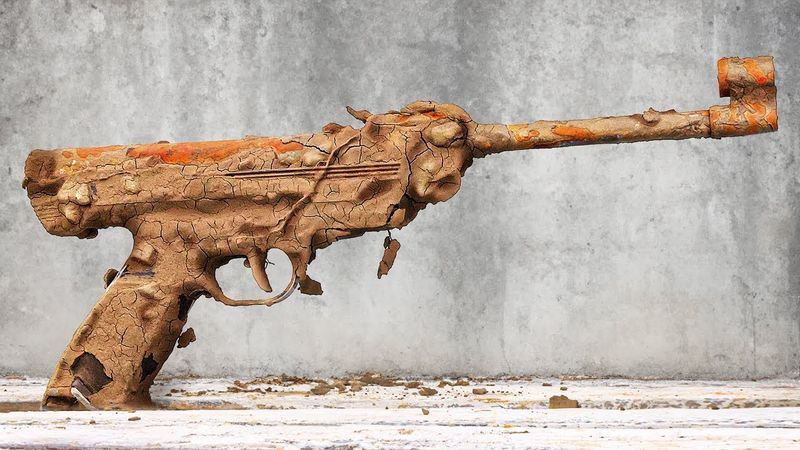 ИЖ 40 | Реставрация пневматического пистолета