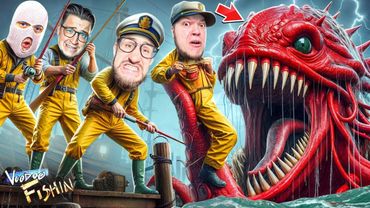 ПОЙМАЛИ КРАКЕНА на РЫБАЛКЕ но ОН СЪЕЛ НАС! ТАКОЙ ОПАСНОЙ РЫБАЛКИ МЫ ЕЩЕ НЕ ВИДЕЛИ! (VOODOO FISHIN)