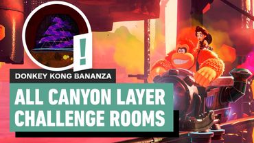 Donkey Kong Bananza: All Canyon Layer Challenge Rooms | Locations and Solutions