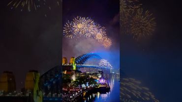 Happy New Year 2026 from Sydney, Australia. NYE Fireworks