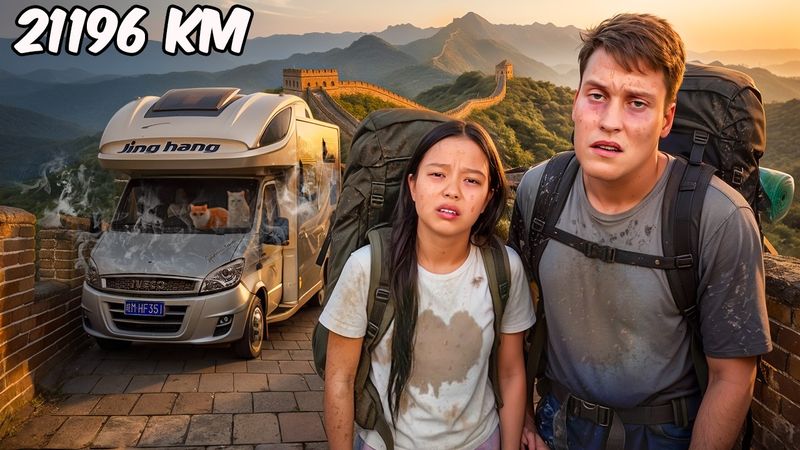 Проехали ВСЮ Великую Китайскую Стену ДО КОНЦА!