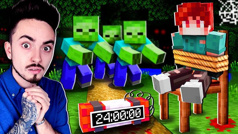 МОЕГО ДРУГА ПОХИТИЛИ В ЗОМБИ АПОКАЛИПСИСЕ МАЙНКРАФТ!