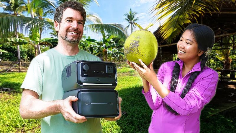 НАМ БОЛЬШЕ НЕ СТРАШНО ОТКЛЮЧЕНИЕ СВЕТА! Обзор и тест EcoFlow River 3 Max Plus  / ЖИЗНЬ НА ОСТРОВЕ