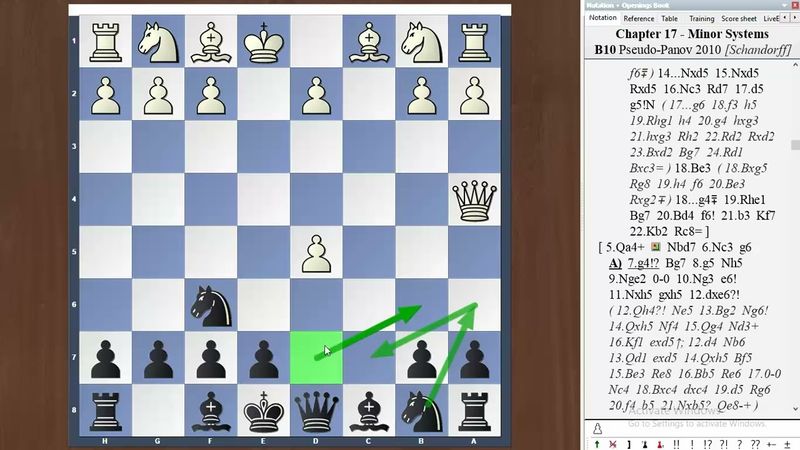 116. آموزش شروع بازی کاروکان برای سیاه  ( ترم پنجم - قسمت 39)