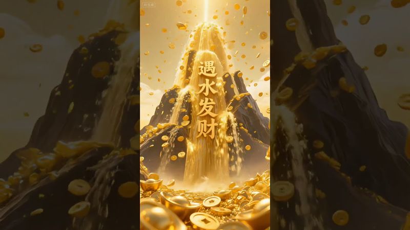 《遇水發財》水為財！遇水則發！常聽改變周圍磁場！#水為財 #遇水則發 #財源滾滾 #治癒系風景 #財運 #運勢 #正能量 #補財庫旺財氣 #轉運 #磁場 #八方來財 #財富