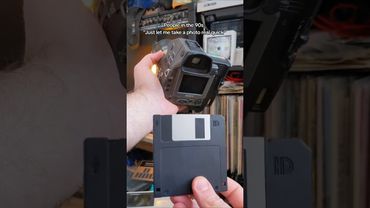 All this for 2 megapixels 😂 #sony #mavica #floppy #retrotech #digicam