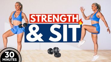 30 Min Full Body Strength + SIT Hybrid Workout for Women 40+