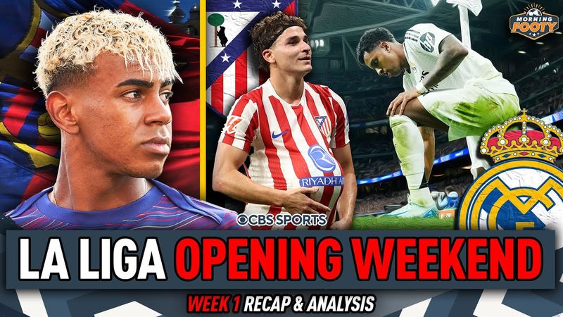 La Liga RECAP | Yamal's EVOLUTION at Barcelona 💪 | Rodrygo’s future w/ Real Madrid 👀 | Morning Footy