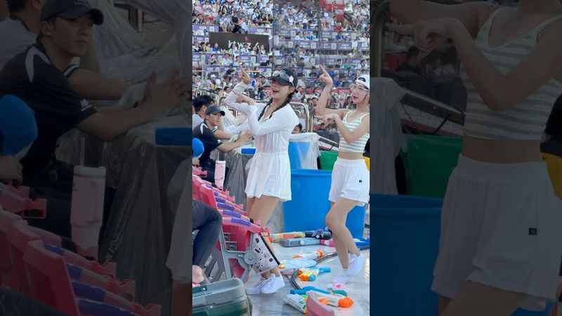 워페 서유니 포항항 아웃송 #이서윤 #이서윤치어리더#ktwiz #kt위즈 #kt위즈치어리더