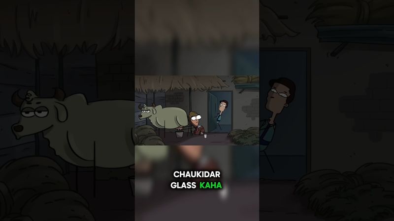 Horror Movie Ko Pel Diya 🥀😎💫 #shorts #animation #attitude