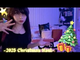 ✭Asmr~ Christmas Haul✭ 𐂂❄️⛇