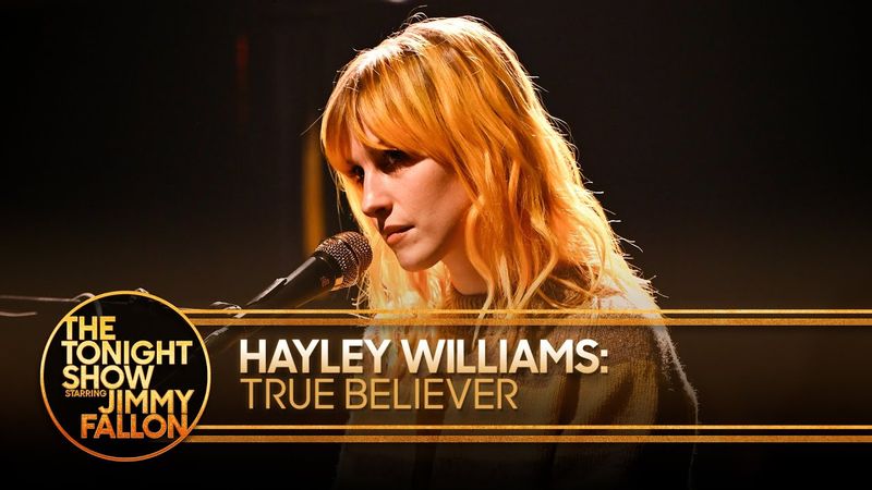 Hayley Williams: True Believer | The Tonight Show Starring Jimmy Fallon