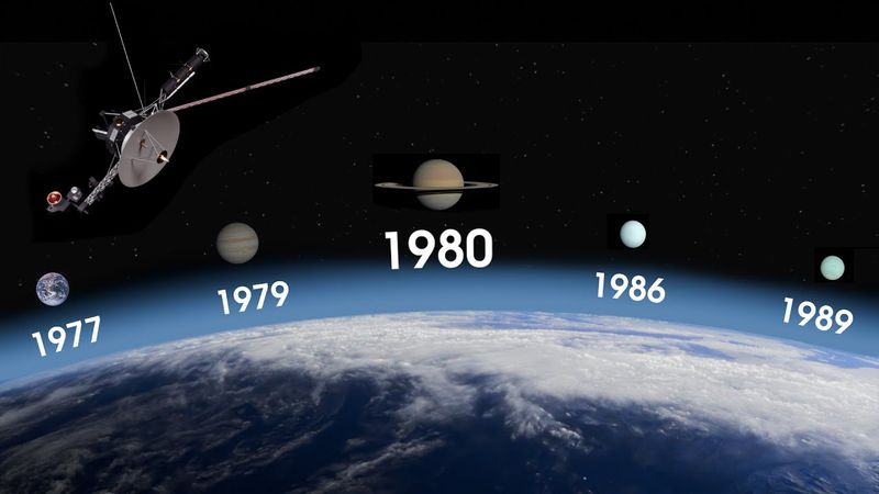 Билет в бесконечность. Хронология полета Вояджеров