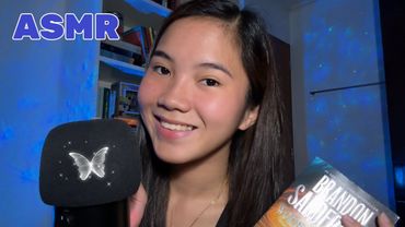 ASMR | FAST Mouth Sounds, Repeating My Intro, and Book Rambling 😴📚