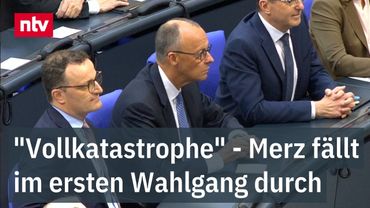 "Vollkatastrophe" - Merz fällt im ersten Wahlgang durch