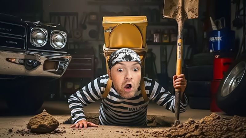 СБЕЖАЛ ИЗ ПОДВАЛА, НО НЕ ВСЁ ТАК ПРОСТО...