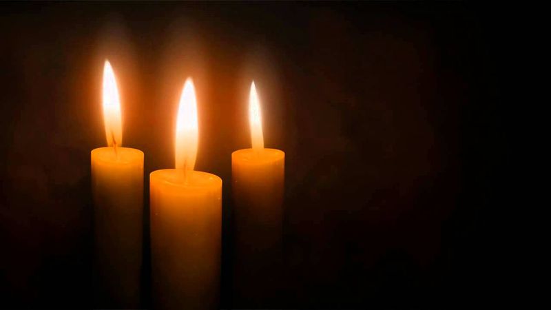 Футаж Свечи 2