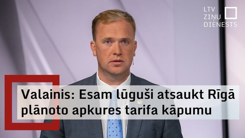 Ekonomikas ministrs: Rīgā plānotais apkures tarifa kāpums – nesamērīgi augsts; EM lūgusi to atsaukt