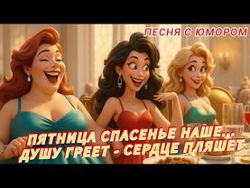Пятница спасенье наше! Душу греет, сердце пляшет Весёлая застольная песня 2025