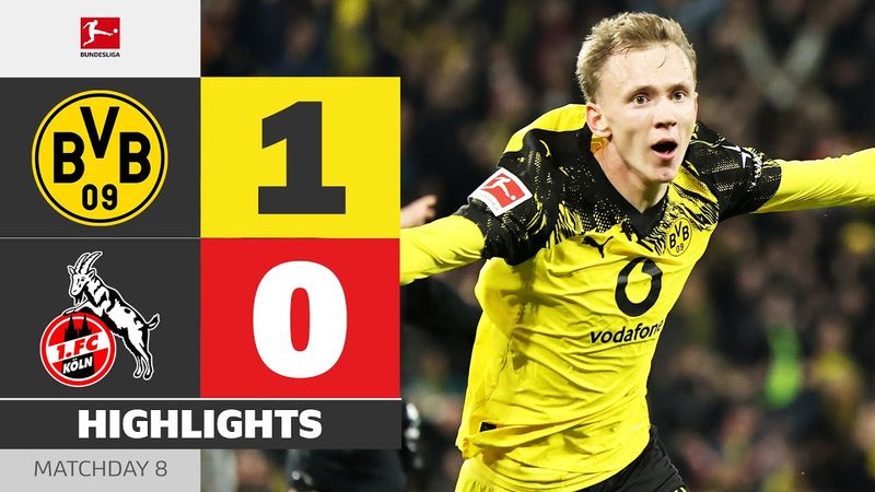 GAMECHANGER Maxi Beier! | BORUSSIA DORTMUND - 1. FC KÖLN | Highlights | Matchday 8 – Bundesliga