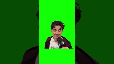 Timothée Chalamet "uhh...they don't" green screen