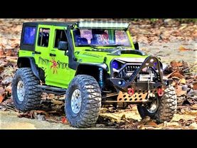 RC Car SCX10 II(FreeMan)Jeep Rubicon Off-Road Action 지프 루비콘