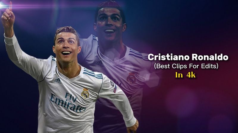 Cristiano Ronaldo 4K Clips For Edits • Full 8 Minutes Scene Pack + Slow Motion {2160p} ~ [Part 4]