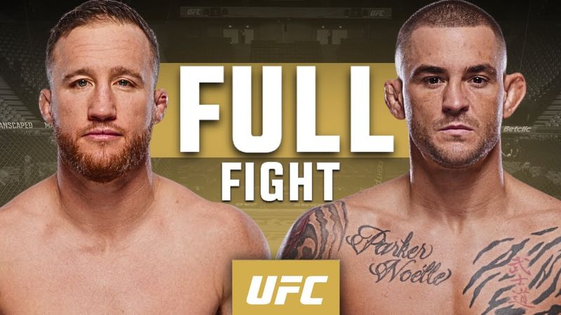 Justin Gaethje vs Dustin Poirier 2 | Full Fight | UFC 324