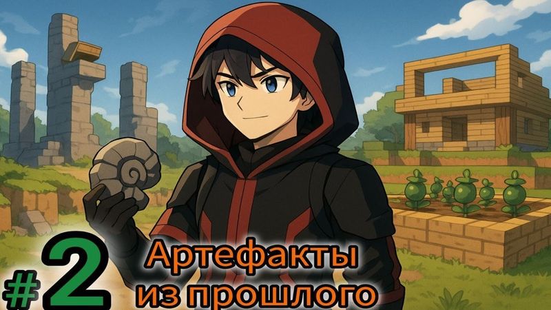 100 дней с покемонами в Майнкрафт (Cobblemon) #2 – Окаменелости и загадочные руины!