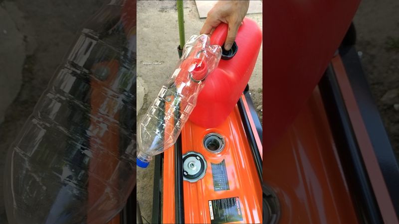 A Really Practical DIY Idea With A Bottle To Prevent Fuel Leaks #diy #tips #tricks #ideas