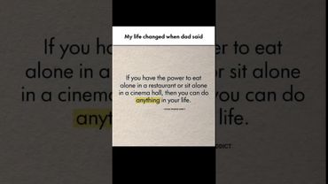 "My Life Changed When Dad Said This 🔥".   #shorts #motivation #quotes #mindset #motivational