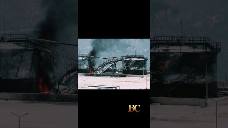 Drone attacks on oil fields in Iraq’s Kurdish region shut down facilities