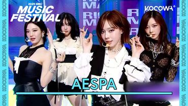 AESPA - RICH MAN | 2025 MBC Music Festival | KOCOWA+ ESPAÑOL