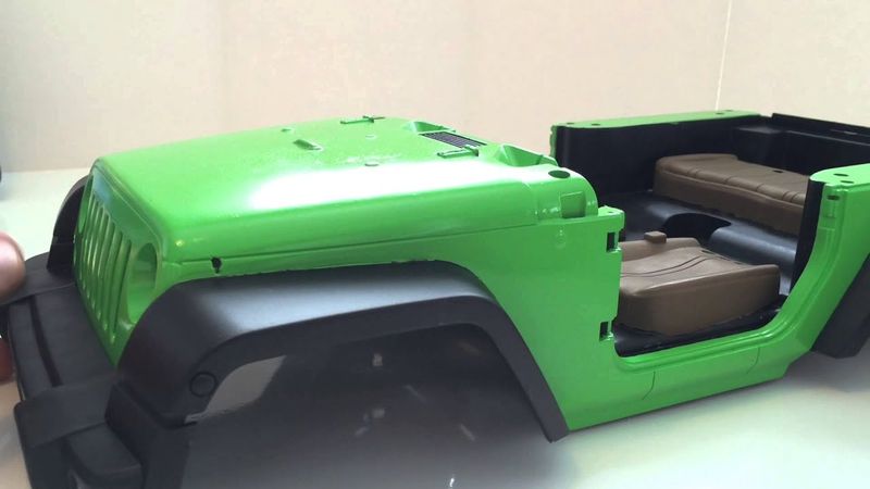 RCmodelex Jeep JK 3d build 3# body&interior