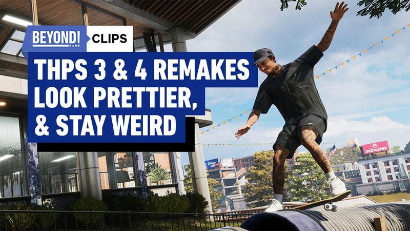 Tony Hawk's Pro Skater 3 & 4 Remakes Look Prettier, But Stay Weird - Beyond Clips