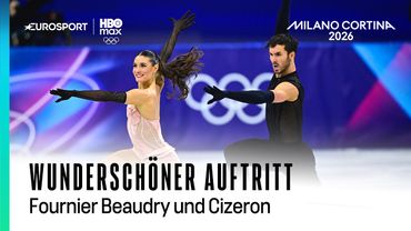 Französisches Paar mit unglaublicher Performance I Olympia 2026 I Eistanz Rhythmustanz