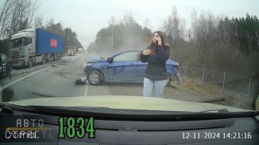 Новая Подборка Аварий и ДТП за 12.11.2024 Видео № 1834 - Авто Страсть