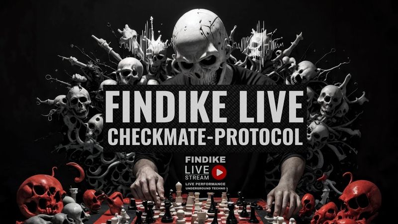 Findike Live – Checkmate Protocol | Dark Minimal Techno DJ Mix